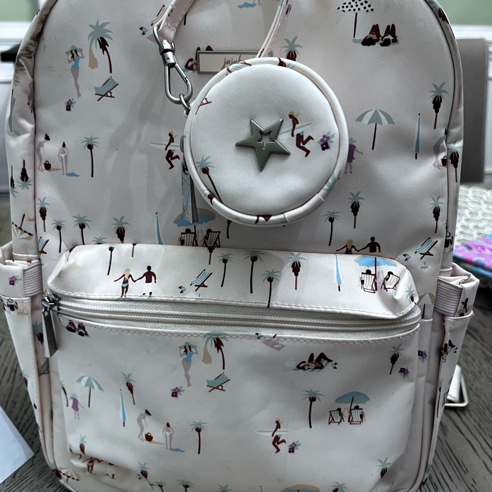 Ju-Ju-Be Kids Backpack with Beach Print